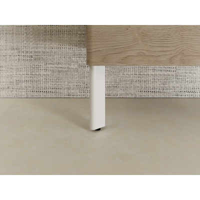 Hansgrohe Xelu meubel poot 17,5x6cm set 2 stuks mat wit
