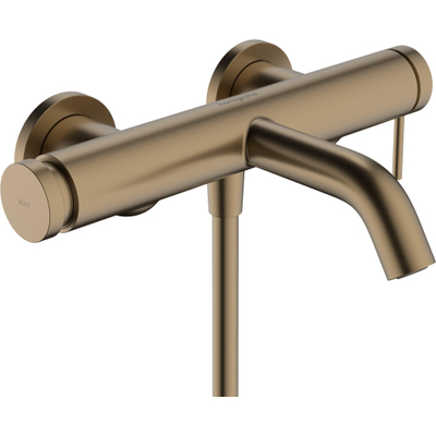 Hansgrohe Tecturis Mitigeur bain apparent brushed bronze