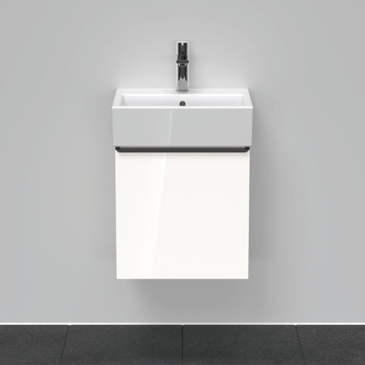 Duravit D-neo Meuble sous vasque 43.4x32.2x44cm 1 porte Blanc haute brillance