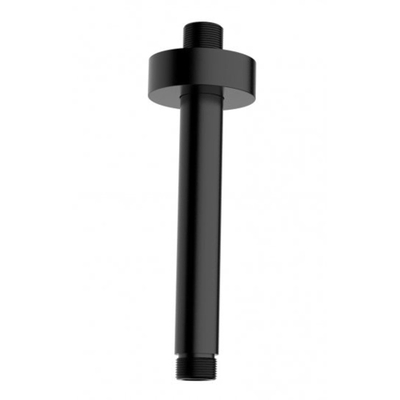 Wiesbaden UniMatch douchearm met plafondbevestiging 30 cm mat zwart