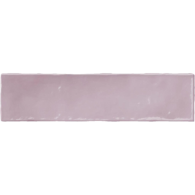 Terravito Quivaro carreau mural - 6.5x26cm - rose brillant (rose)