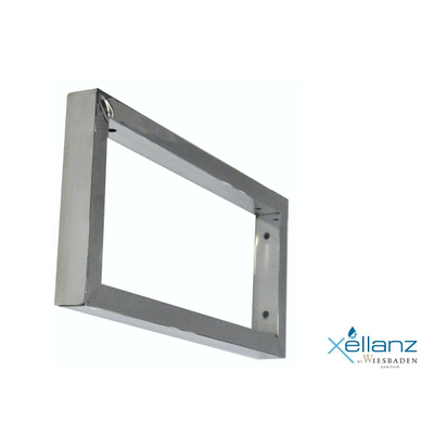 Xellanz Support de fixation carré 460 x 220 mm chromé