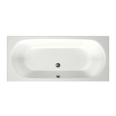 Xenz Cuba Baignoire duo - 180x80x51 - bonde centrale - acrylique - blanc mat