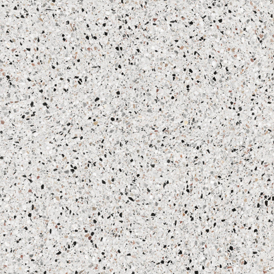 EnergieKer Medley - Carrelage Terrazzo et mural - 60x60cm - rectifié - Blanc mat