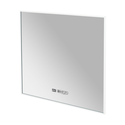 Eurom Sani 600 Panneau infrarouge avec miroir - 100x70cm - Éclairage LED - WiFi - 600 watt - blanc mat