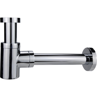 FugaFlow Efficiente Sobrado verlaagd sifon chroom -