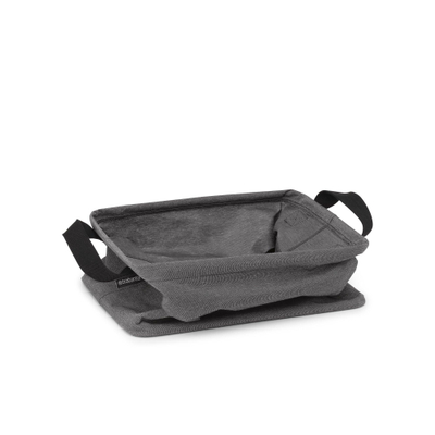 Brabantia Wasmand - 35 liter - pliable - pepper black