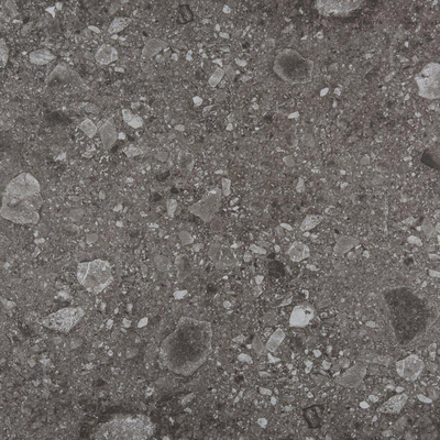 Vtwonen Carrelage composite sol et mur 60x60cm 9mm rectifié R10 porcellanato Noir Anthracite