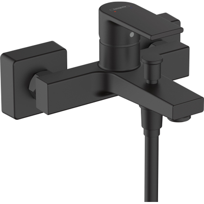 Hansgrohe Vernis Shape Eengreeps badmengkraan - opbouw - mat zwart