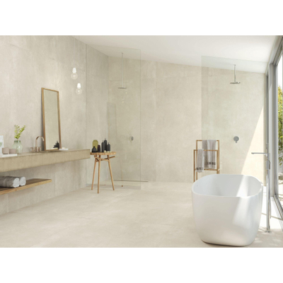 Baldocer Ceramica Arkety carrelage mural - 30x60cm - 10mm - rectifié - aspect béton - Bone mat
