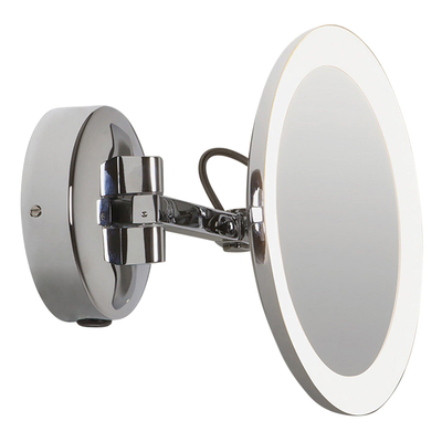 Astro Mascali Round miroir cosmétique lumineux LED 2700K chrome