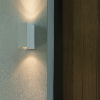 Astro Chios 150 Applique murale 15x6.8x9.2cm LED IP44 culot GU10 blanc