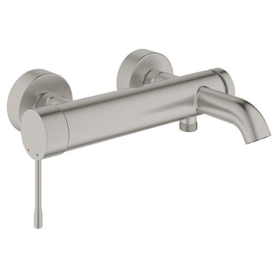 Grohe Vitalio Joy Badset - 175cm handdouche - 3 straalsoorten - thermostaatkraan - Supersteel (RVS)