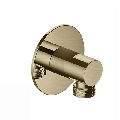Hotbath Cobber M517 wanduitlaat - geborsteld messing goud
