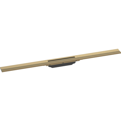 Hansgrohe RainDrain Flex Douchegoot - 90cm - inkortbaar - brushed bronze