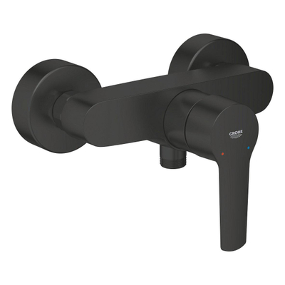 Grohe Start Douchekraan - met glijstangset - HOH 15cm - matte black (mat zwart)