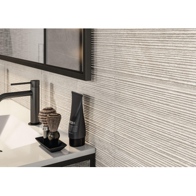 Cifre Ceramica Overland carreau mural - 30x60cm - 10mm - Rectangulaire - rectifié - effet pierre naturelle - Beige Mat