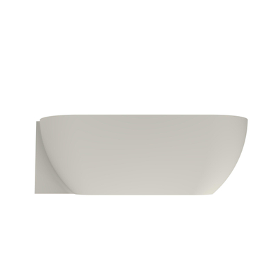 Arcqua Havana Baignoire demi-îlot - 170x80cm - gauche - sable mat