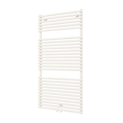 Plieger Florian Nxt M designradiator enkel horizontaal met middenaansluiting 1216x600mm 750W mat wit