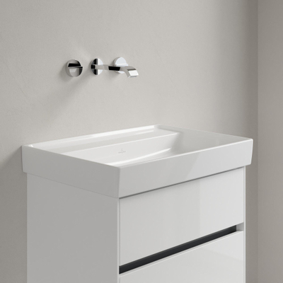 Villeroy & Boch COLLARO Lavabo 65x16x8.5cm sans trop-plein ni trou de robinet Ceramic+ Blanc Alpin