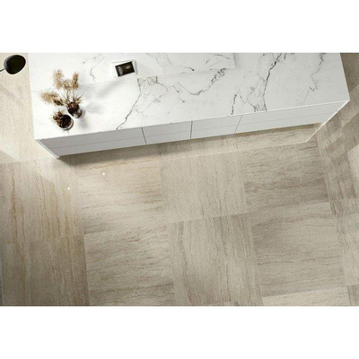 ÉCHANTILLON Ceralto Tavola Marble Carrelage sol et mur 60x120cm 10mm rectifié R10 grès cérame Bianco