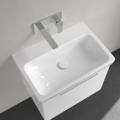 Villeroy & Boch Architectura wastafel - 65x44.5cm - zonder kraangat - zonder overloop - White Alpine (glans wit)