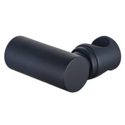 Fortifura Calvi Douchette à main - Ø12 cm - rond - 3 jets - avec support - flexible lisse - 150 cm - Noir