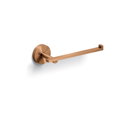 Clou Flat Porte-papier toilette - forme L - sans couvercle - Bronze brossé PVD