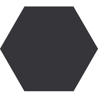 ÉCHANTILLON Cifre Cerámica Hexagon Timeless Carreau de sol et de mur Noir Mat Vintage Mat Noir