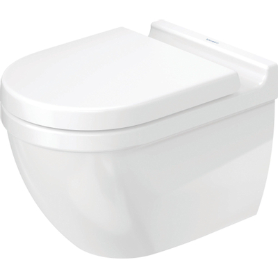 Duravit Starck 3 WC suspendu à fond creux sans bride 54cm avec accrochage caché blanc