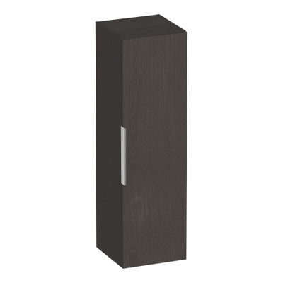 BRAUER Elevate badkamerkast - 120x35x35cm - excl.opleggreep - 1 deur - links- of rechtsdraaiend - Timber Anthracite
