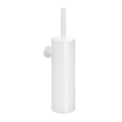Hotbath &MORE Garniture de balai WC Modèle mural WH Blanc mat