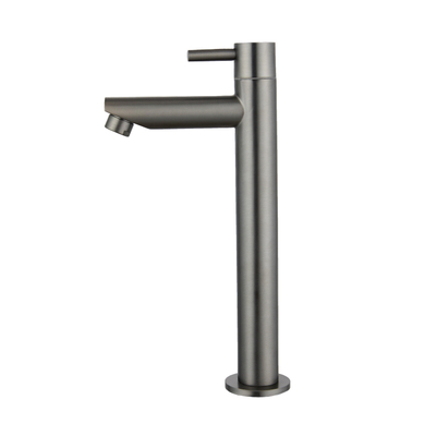 Fortifura Calvi Fonteinkraan - 23cm - verhoogd - opbouw - gunmetal