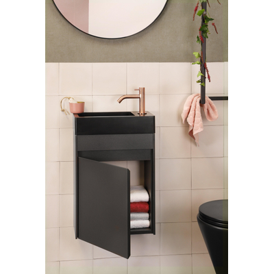 Differnz Hurra Meuble lave-mains - 39,5x52x21,5cm - anthracite