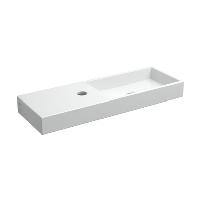 Clou Mini Wash Me lave-mains 56x19cm trou de robinet à gauche Céramique Blanc