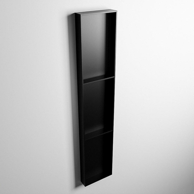 Mondiaz Easy niche 29,5x149,5x8cm - encastrable/sur meuble - 3 compartiments ouverts - Solid Surface - Urbain