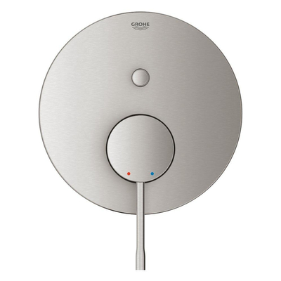 Grohe Essence New Afbouwdeel - voor inbouw badkraan - met omstel - Supersteel (RVS)