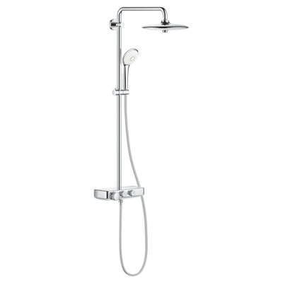 GROHE Euphoria smartcontrol Ensemble de douche pluie apparent - pomme de douche ronde 26cm - 2 fonctions - douchette ronde - chrome