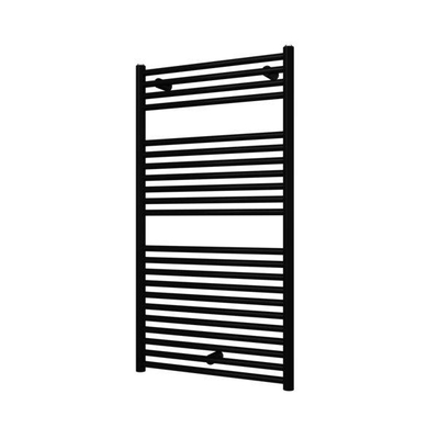 Plieger Vulcano EL elektrische radiator - Nexus zonder thermostaat - 111.1x60cm - 600 watt - zwart