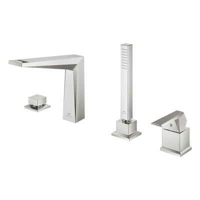 Grohe Allure brilliant private collection badrandcombinatie 4-gats supersteel