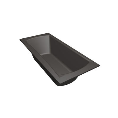 Xenz Robijn Baignoire duo - 180x80x48 - bonde Centrale - acrylique - anthracite
