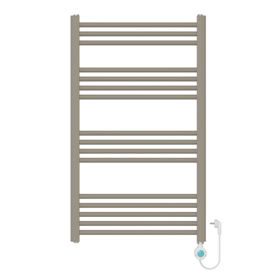 Rosani Avant radiateur électrique - 100x60cm - 400 watts - taupe