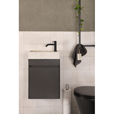 Differnz Hurra Meuble lave-mains - 39,5x52x21,5cm - anthracite