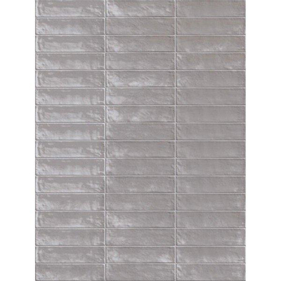 ÉCHANTILLON Ceralto Ivarno Grain Carreau mural 6x24cm 10mm gris