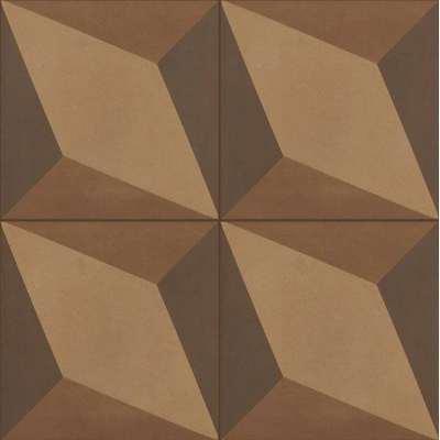 Ceralto Profilo Design bande décorative - 20x20cm - 10.0mm - Terra