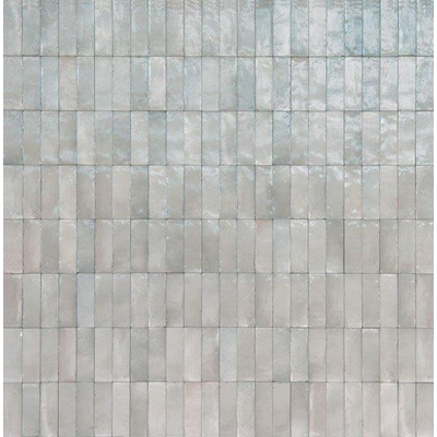 Ceralto Drapé Mural Wandtegel - 5x15cm - 10.0mm - Grigio