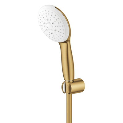 GROHE Tempesta 110 douchette - avec support 3 jets - cool sunrise brossé (doré)