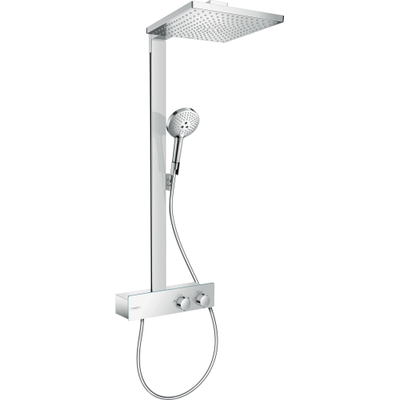 Hansgrohe Raindance e showerpipe - 30cm avec tablette de douche chrome