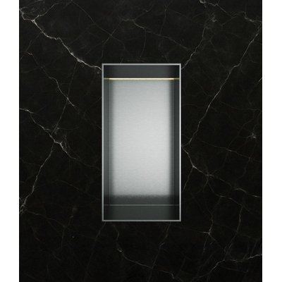 Hotbath &MORE Inbouwbox of inbouwnis - 30x15x10 - frameless + LED - RVS 316