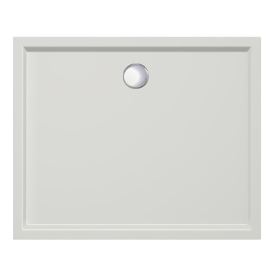 Receveur douche rectangulaire INFINITO H3, céramique blanche, largeur 80  cm, 5 longueurs